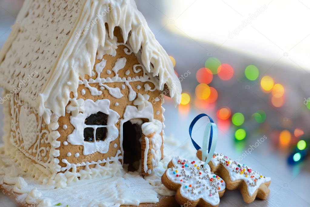 Christmas gingerbread house