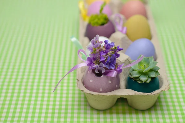 Colorful easter eggs — Stock Photo, Image