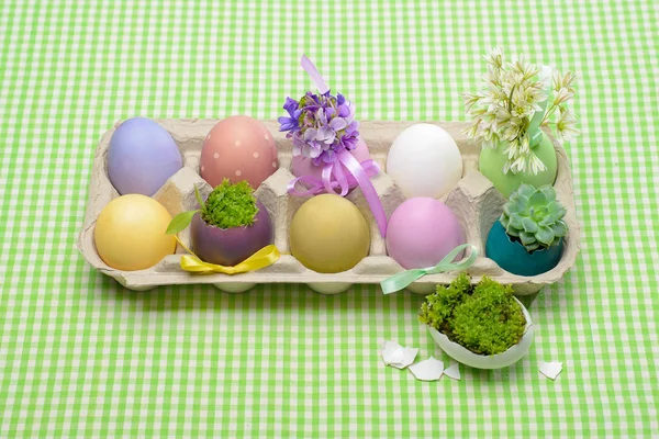 Colorful easter eggs — Stock Photo, Image