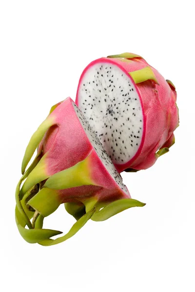 Dragonfruit 흰색 절연 — 스톡 사진