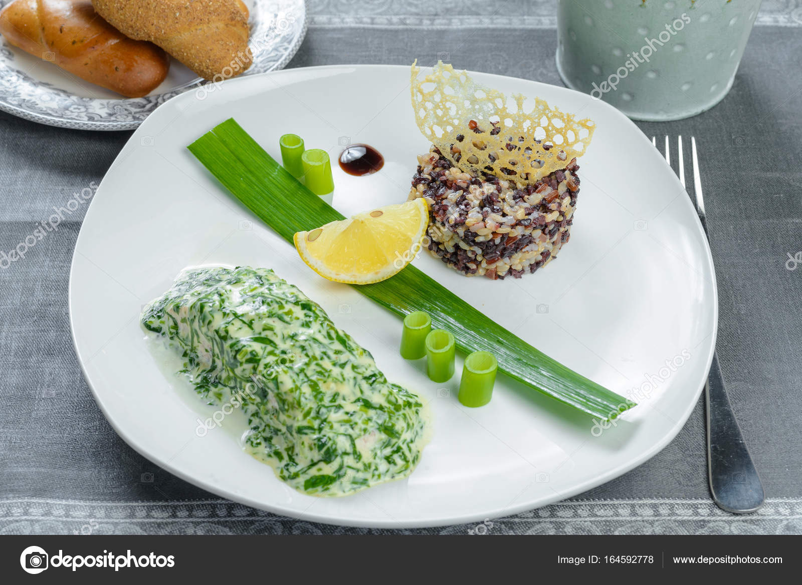 Limon Soslu Ispanak Limon Soslu Ispanak