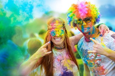 Holi boya Festivali