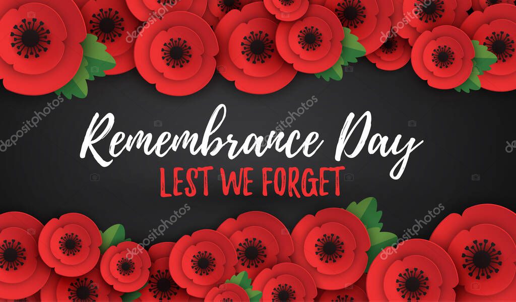 Remembrance Anzac Day Web Banner Paper Cut Red Poppy Flower International Symbol Of Peace Memorial Header Social Network Poster With A Place For Text Invitation Print Vector Illustration File Premium Remembrance Anzac Day Web Banner Paper Cut Red Poppy Flower International Symbol Of Peace Memorial Header Social Network Poster With A Place For Text Invitation Print Vector Illustration File Premium