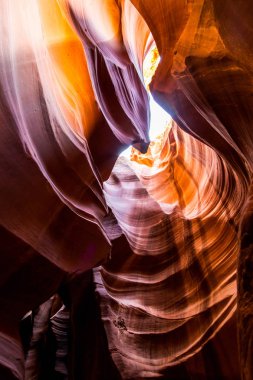 Antilop Kanyonu park manzaralı 