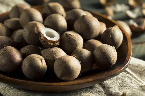 Raw Organic Coconut Coquito Nuts — Stock Photo, Image