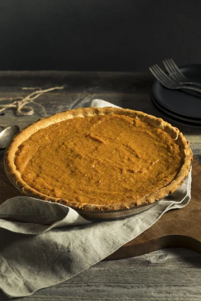 Domácí slavnostní Sweet Potato Pie — Stock fotografie