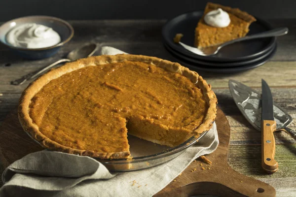 Hemmagjord festliga Sweet Potato Pie — Stockfoto