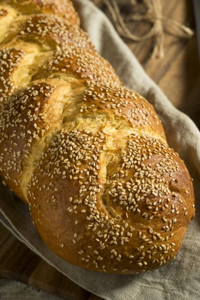 Hemmagjord sesam Barkis bröd — Stockfoto