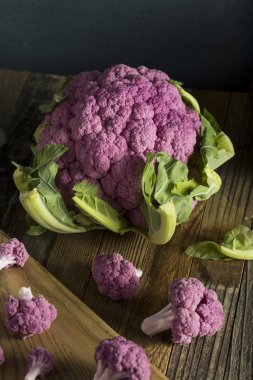 Ham organik mor karnabahar