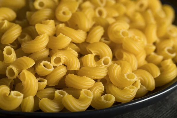 Raw Organic Elbow Macaroni — Stock Photo, Image