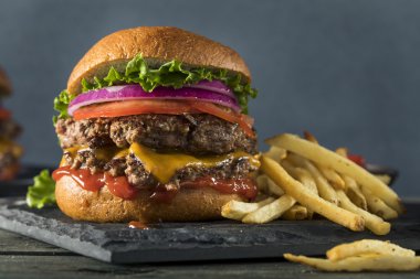 Ev yapımı peynir şut Burger