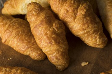 Organik ev yapımı kahvaltı Croissants