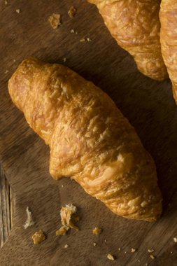 Organik ev yapımı kahvaltı Croissants