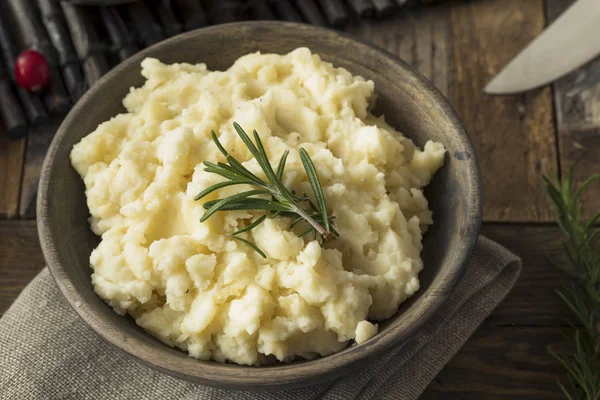 Zelfgemaakte Thanksgiving aardappelpuree — Stockfoto