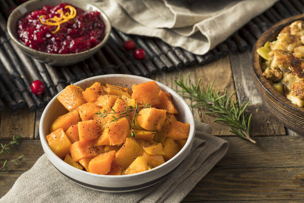 Homemade Thanksgiving Roasted Squash