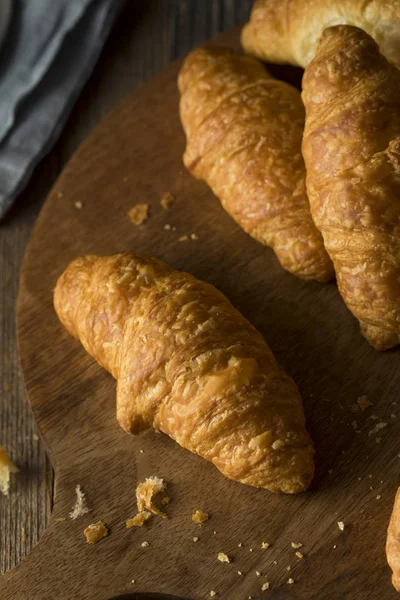 Organic Homemade Breakfast Croissants — Stock Photo, Image