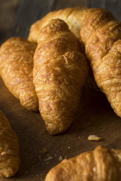 Organic Homemade Breakfast Croissants — Stock Photo, Image