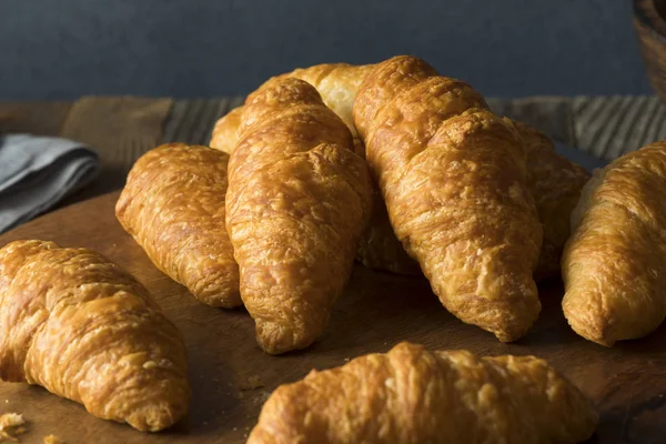 Organic Homemade Breakfast Croissants — Stock Photo, Image