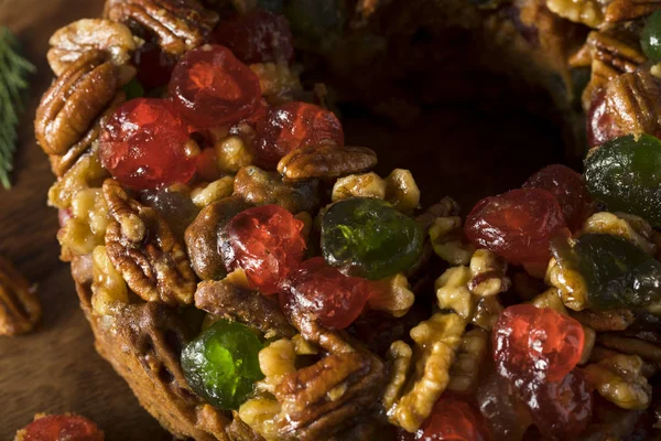 Hausgemachter Festtagsfruchtkuchen — Stockfoto