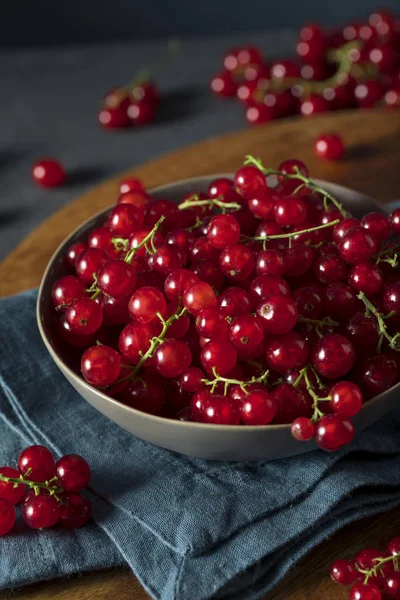 Raw Organic Red Currants — Stock Photo, Image