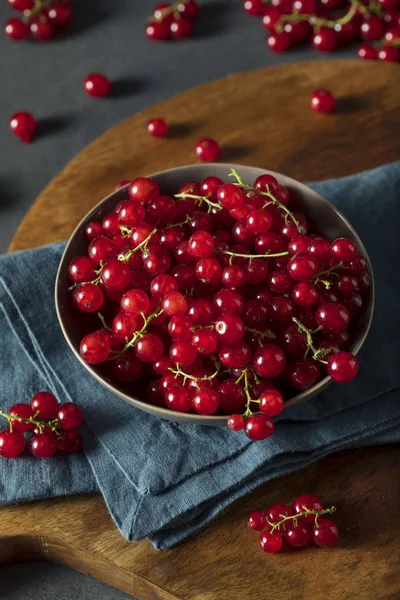 Raw Organic Red Currants — Stock Photo, Image