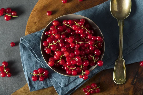 Raw Organic Red Currants — Stock Photo, Image