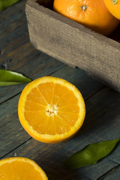 Ham organik portakal portakal — Stok fotoğraf