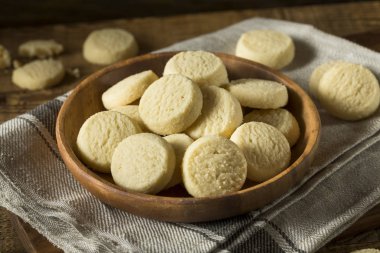 Homemade Sweet Shortbread Cookies clipart