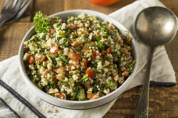 Salada Orgânica Saudável Quinoa Tabouli — Fotografia de Stock