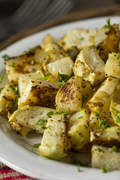 Saludable casero asado Kohlrabi —  Fotos de Stock