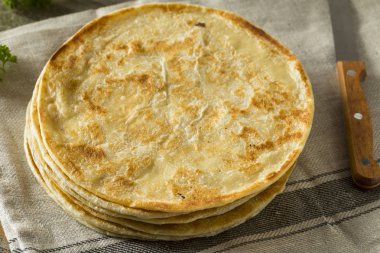 Ev yapımı un Hint Paratha ekmek