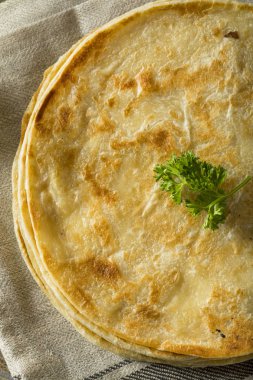 Ev yapımı un Hint Paratha ekmek