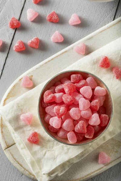 Sweed corazón rojo en forma de caramelo —  Fotos de Stock