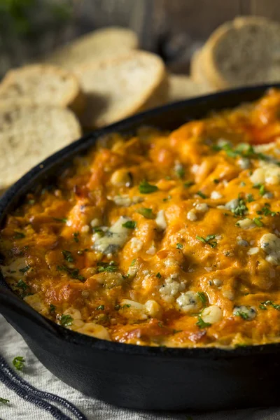 Homemade Buffalo Chicken Dip — Stock Photo, Image