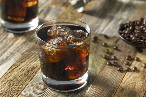 Alkoholik Boozy Black Russian Cocktail — Stok Foto