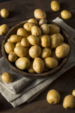 Ham organik bebek altın patates