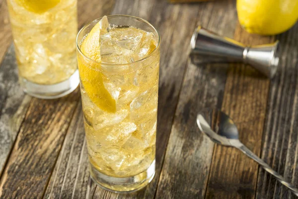 Whisky casero Highball con agua de soda — Foto de Stock