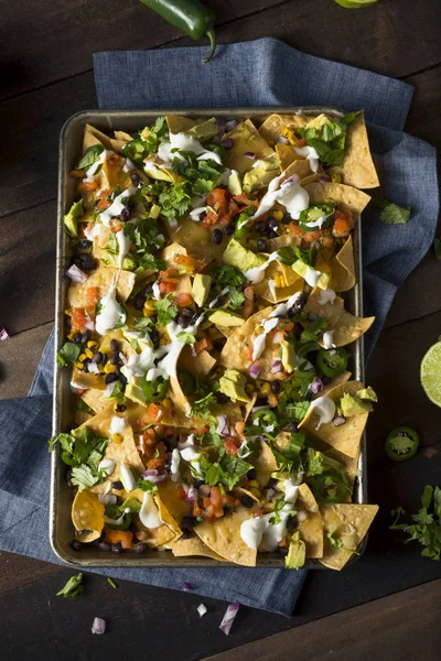 Homemade Loaded Sheet Pan Nachos