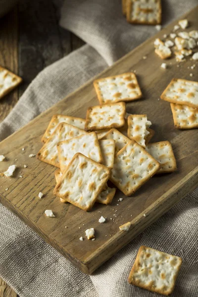 Crispy Salty Gluten Free Crackers — Stock Photo, Image