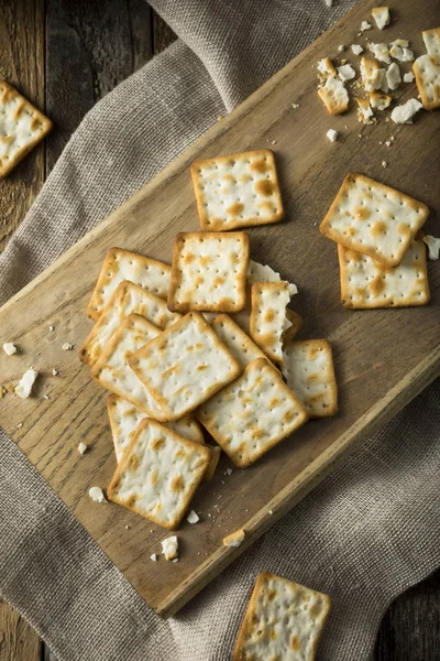 Crispy Salty Gluten Free Crackers — Stock Photo, Image