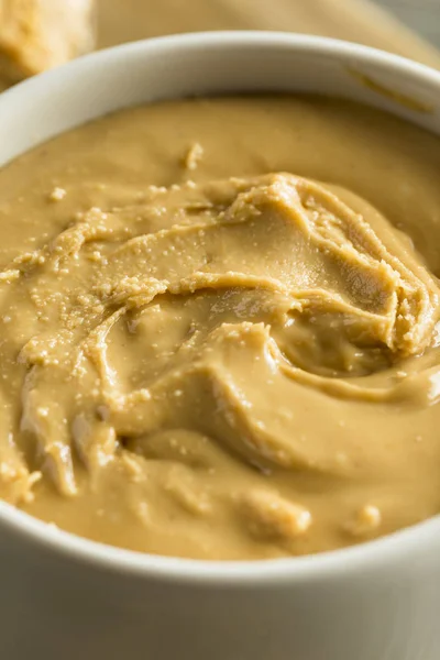 Homemade Cashew Peanut Butter — Stock Photo, Image