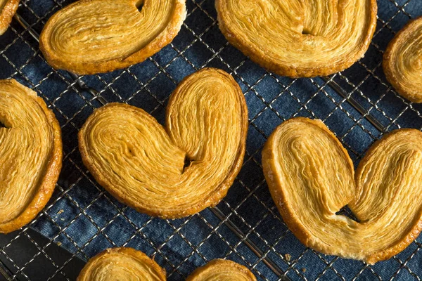 Hausgemachte süße Palmier Cookies — Stockfoto