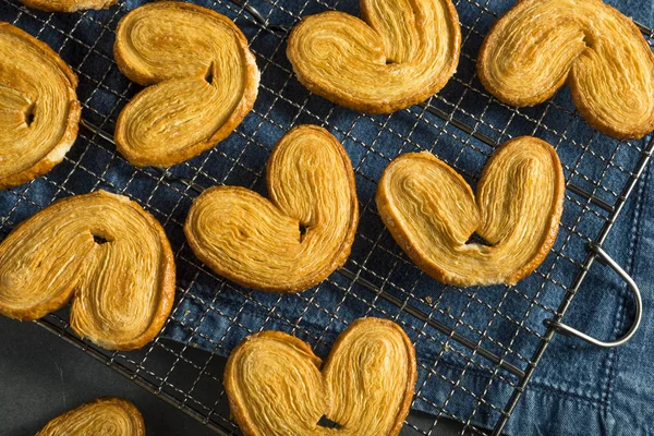 Hausgemachte süße Palmier Cookies — Stockfoto