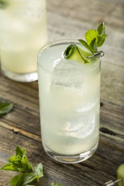 Salatalık cin Spritz kokteyl serinletici