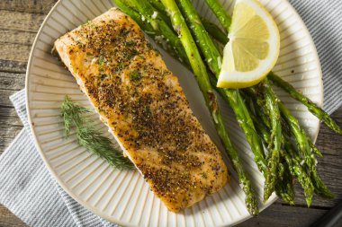 Somon organik Pan katılaşmış