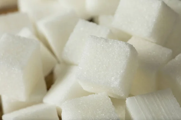 RAW білий гранульований цукор — стокове фото