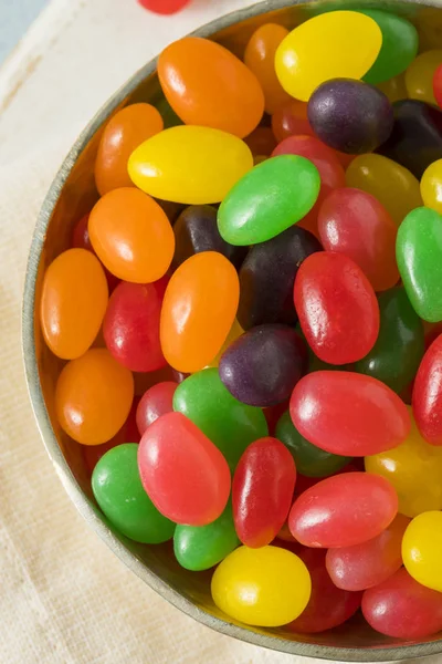 Sweet Gummy Jelly Bean Candy — Stock Photo, Image