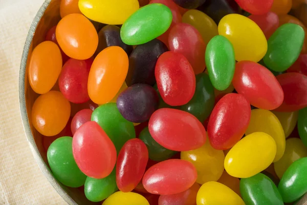 Sweet Gummy Jelly Bean Candy — Stock Photo, Image