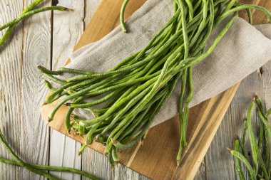 Ham yeşil organik Çin uzun fasulye