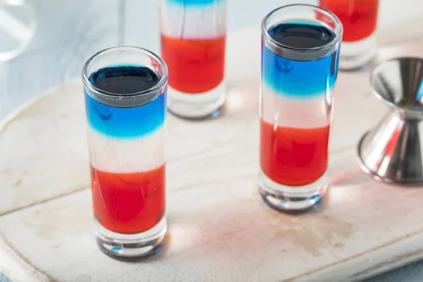 Patriottische rood wit en blauw foto 's — Stockfoto